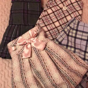 5 very cute girls skirts.✨SOLD